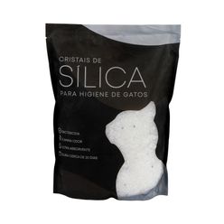 Areia Higiênica para Gatos Silica Pacote 3.2kg - A\CASA