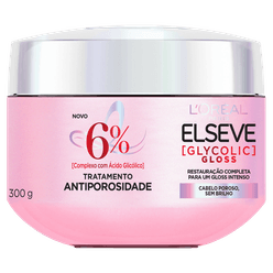 Creme de Tratamento ELSEVE Glycolic Gloss 300g