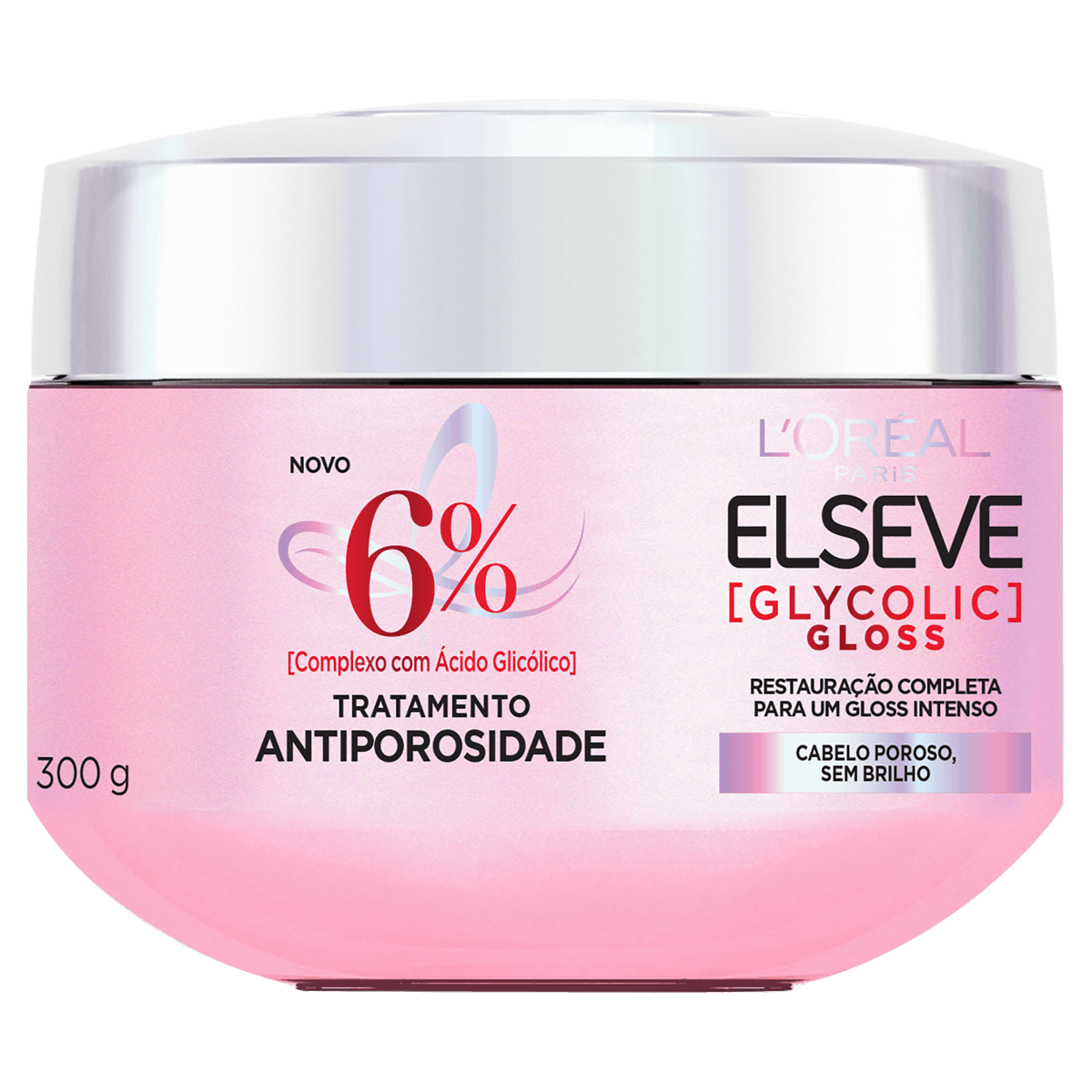 Creme de Tratamento Elseve Glycolic Gloss 300g Intenso