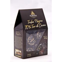 Chocolate FLORYBAL Truffas Negras 70% Cacau 160g