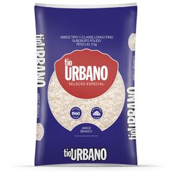 Arroz Branco TIO URBANO Tipo 1 Pacote 2kg