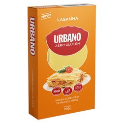 Massa de Lasanha URBANO Zero Glúten 250g