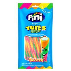 Bala FINI Tubes Azedinhos Frutas Silvestres e Nata 80g