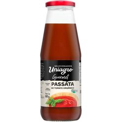 Passata Tomate UNIAGRO Gourmet Orgânico 680g