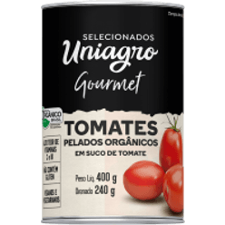 Tomate UNIAGRO Gourmet Sem Pele Orgânico 240g