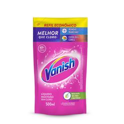 Tira Manchas VANISH Líquido Multiuso para roupas coloridas Refil Econômico 500ml