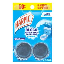 HARPIC Limpador e Aromatizador Sanitário para Caixa Acoplada Marine 50% off 2 unidades