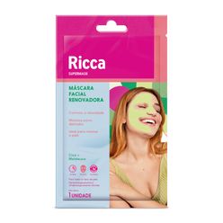 Máscara Facial Renovadora RICCA Cica + Melaneuca un