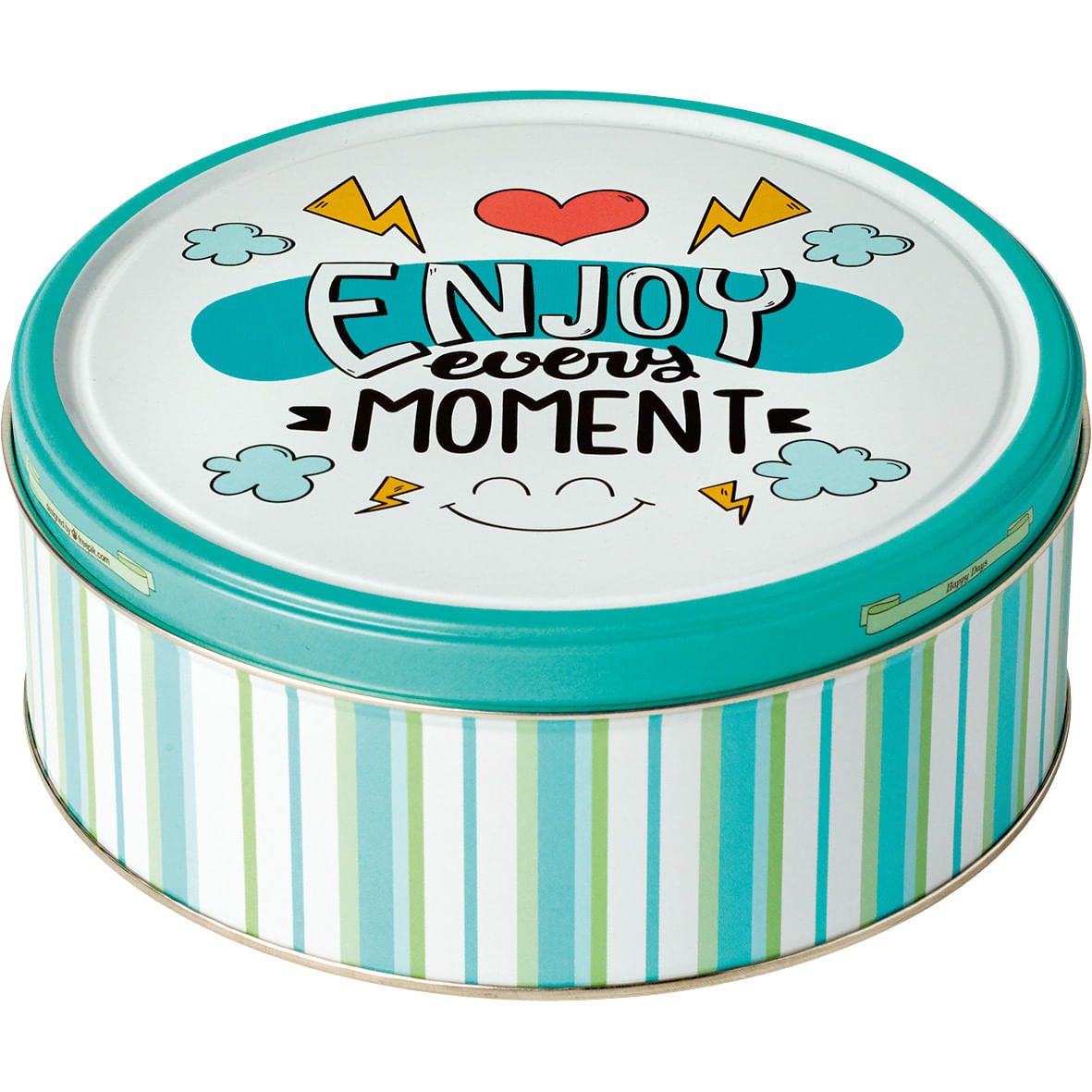Biscoito Belga Crocante Amanteigado Happy Days Hamlet Lata 150g