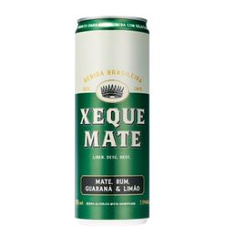 Bebida Mista XEQUE MATE Mate,Rum,Guaraná e Limão 355ml