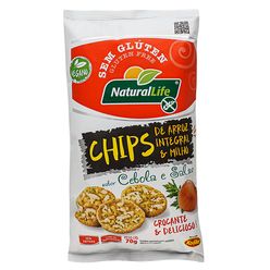 Chips Arroz NATURAL LIFE Cebola e Salsa sem Glúten 70g