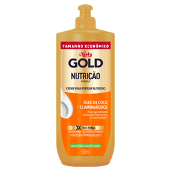 Creme para Pentear NIELY GOLD Nutrição 500ml Tamanho Econômico