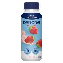 Iogurte DANONE Mais Proteína 10g Morango Zero Lactose 220g