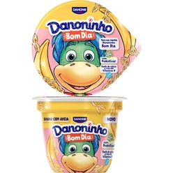 Iogurte DANONINHO Bom dia Banana Com Aveia 90g