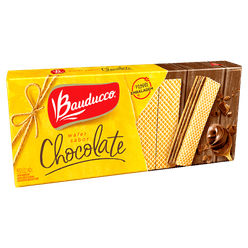 Biscoito BAUDUCCO wafer chocolate 140g