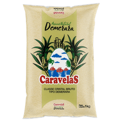 CARAVELAS Demerara Pacote 1kg