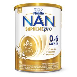 Fórmula Infantil NAN Supreme Pro 0 a 6 Meses 800g