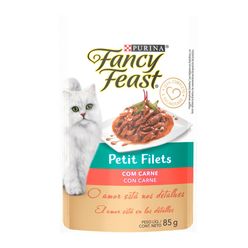 Ração Úmida FANCY FEAST PETIT FILET Gatos Adultos Carne 85g