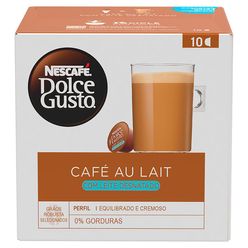 Café em Cápsula NESCAFÉ DOLCEGUSTO Cafe Au Lait Desnatado 10 Cápsulas 100g