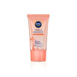 NIVEA SUN Protetor Solar Facial Tripla Proteção Loção Antiacne FPS 50 40ml