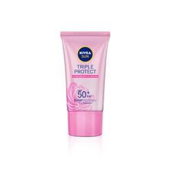 NIVEA SUN Protetor Solar Facial Tripla Proteção Loção Pele Radiante FPS 50 40ml