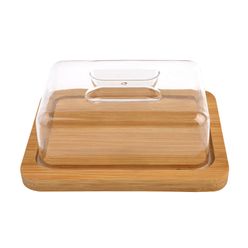 Mantegueira Bambu e Acrílico 10cm - A\CASA