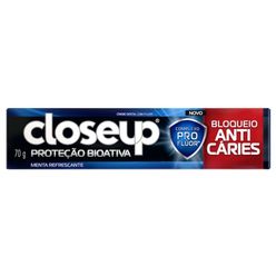 Creme Dental CLOSE UP Proteção Bioativa Bloqueio Anticáries 70 GR