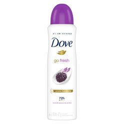 Desodorante Antitranspirante Aerosol DOVE Go Fresh Amora e Flor de Lótus 150ml