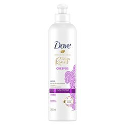 Creme de Pentear DOVE Texturas Reais Com óleo de coco Crespos 355ml
