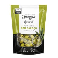 Azeitona UNIAGRO Gourmet Sem Caroço 80g