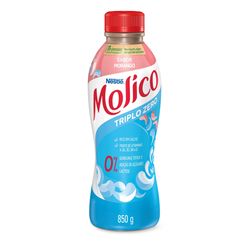 Iogurte Desnatado Nestlé Molico Morango Zero Lactose 850g