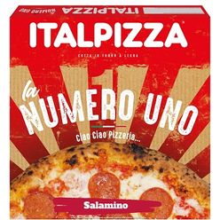 Pizza ITALPIZZA Salame Congelado 410g