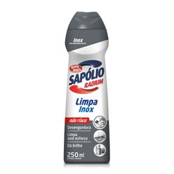 Limpa Inox SAPÓLIO RADIUM 250ml