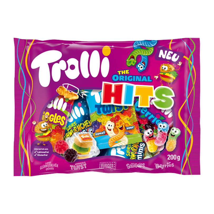 Bala TROLLI Mix Diversos 200G