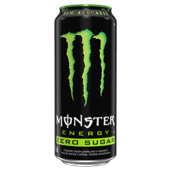 Bebida Energética MONSTER Energy Zero Açucar 473ml