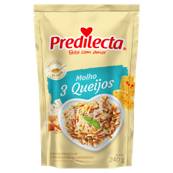 Molho PREDILECTA 3 queijos 240g