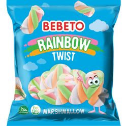 Marshmallow BEBETO Rainbow Twist 60g