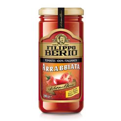 Molho de Tomate FILIPPO BERIO Arrabbiata 340g