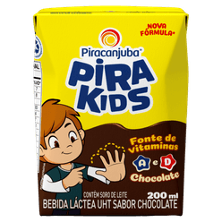 Bebida Láctea PIRACANJUBA Pirakids Chocolate 200ml