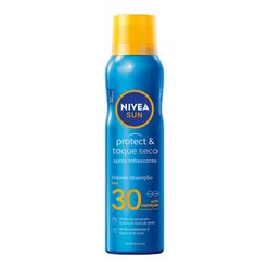 Protetor Solar NIVEA Protect & Toque Seco FPS30 Spray 200ml