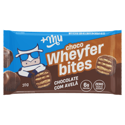 Choco Wheyfer +MU Bites Chocolate e Avelã 35g