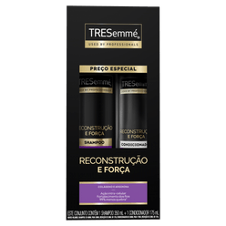 Kit TRESEMMÉ Reconstrução e Força Shampoo 350ml + Condicionador 175ml