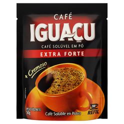 Café IGUAÇU Solúvel em Pó Extra Forte 50g