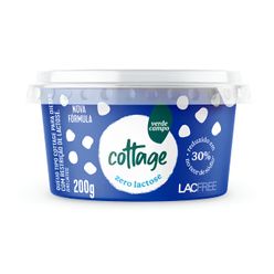 Queijo Tipo Cottage Verde Campo Lacfree Zero Lactose 200g