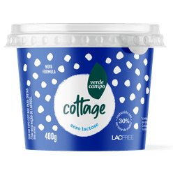 Queijo Cottage Verde Campo Sem Lactose 400g