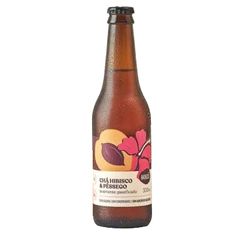 Chá BRAZÔ Hibisco e Pêssego Gaseficado 350ml