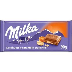 Chocolate MILKA Peanut & Caramel 100g