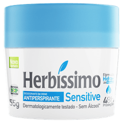 Desodorante HERBÍSSIMO Sensitive Creme 55g