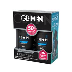 Desodorante GIOVANNA BABY Gb Men Urban Masculino com 2 unidades 50ml 50% de Desconto na 2° unidade