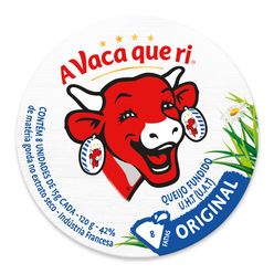 Queijo A VACA QUE RI Fundido U.H.T Porcionado 120g